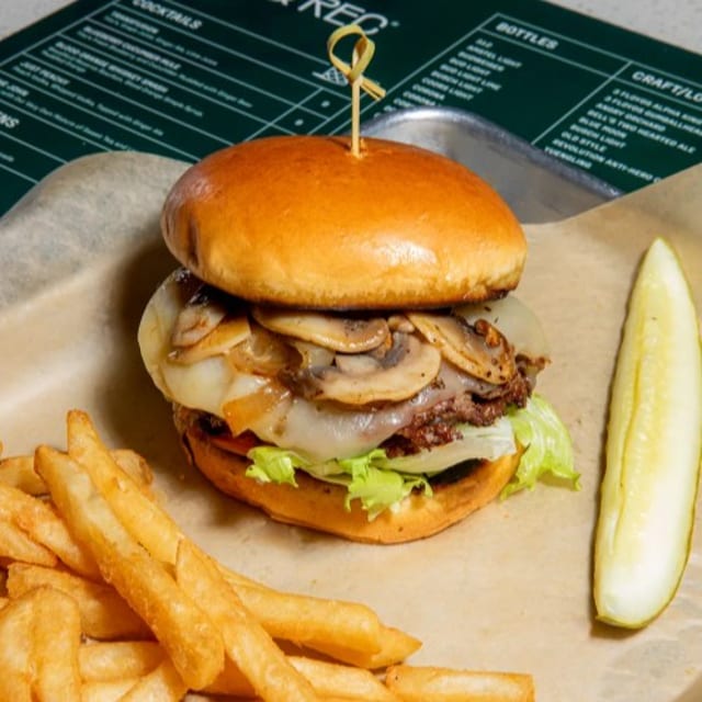 Truffle & Mushroom Swiss Smash.