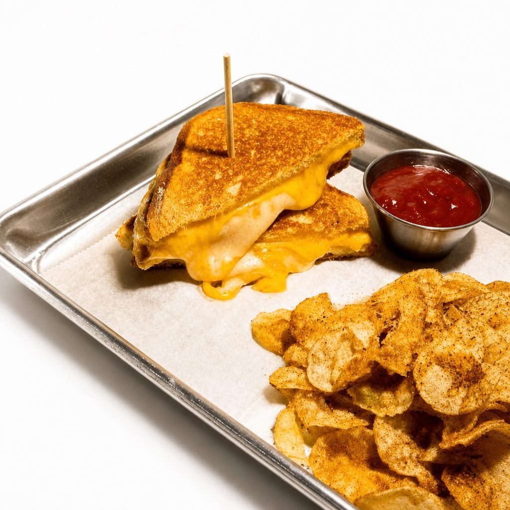The Triple Crown Grilled Cheese.