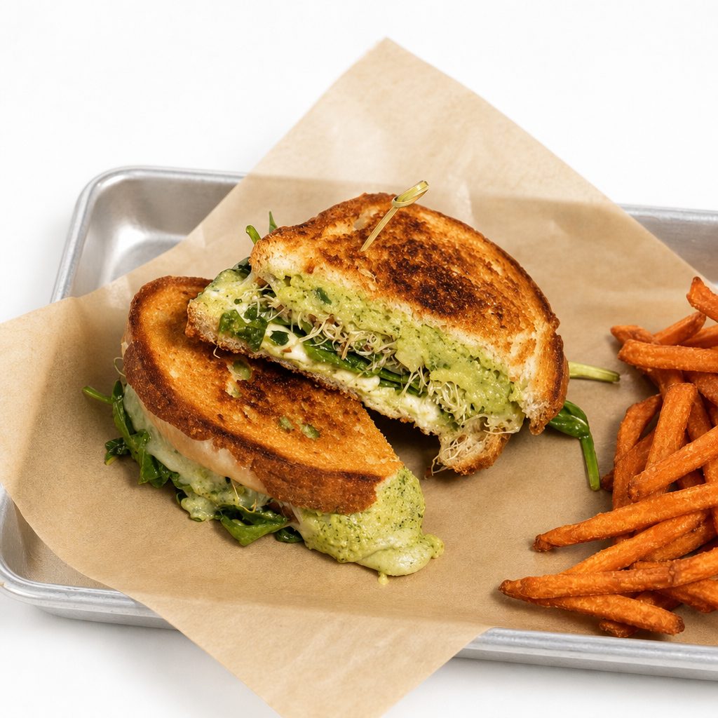 The Green Goddess Grilled Cheese.