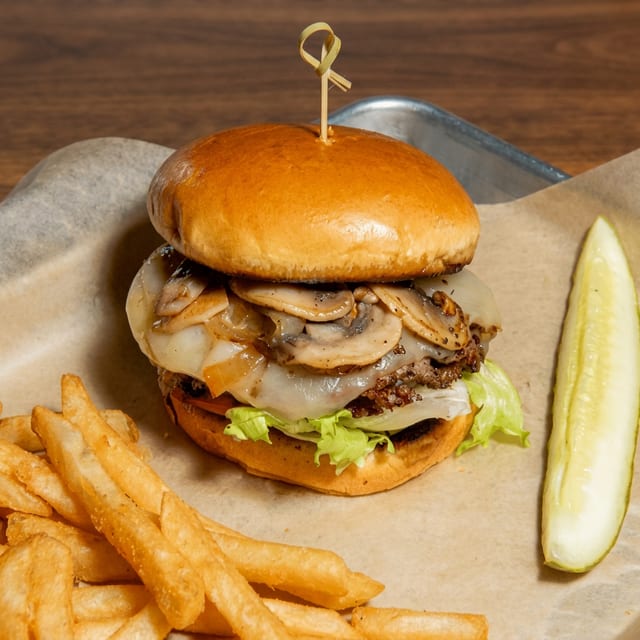 Truffle & Mushroom Swiss Smash.