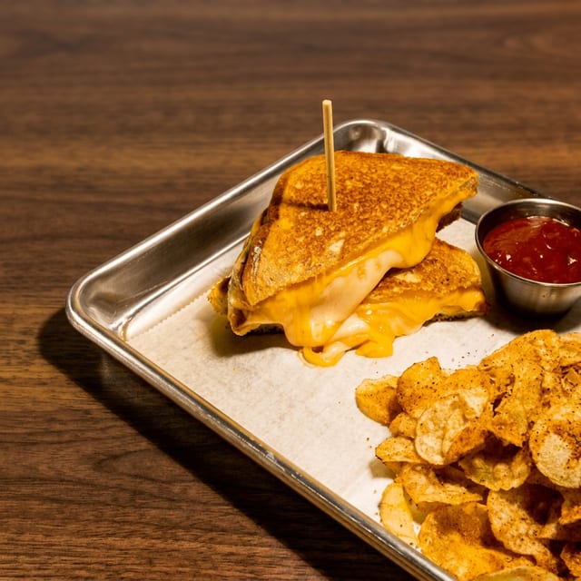 The Triple Crown Grilled Cheese.