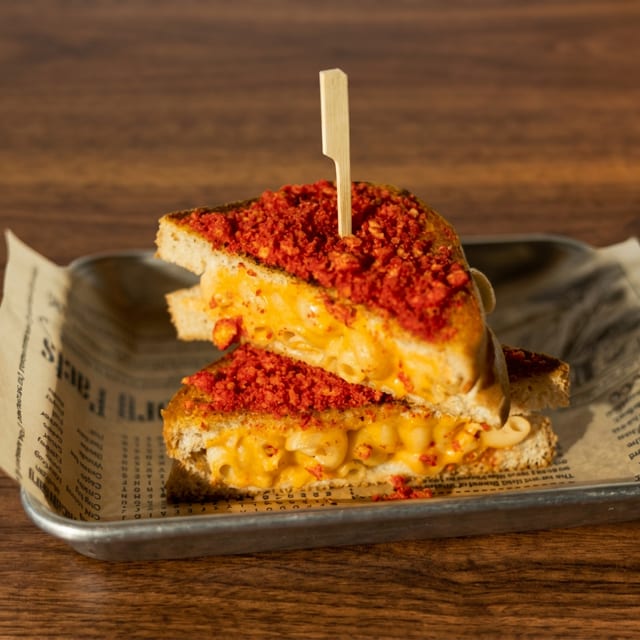 The Flamin' Malden Grilled Cheese.