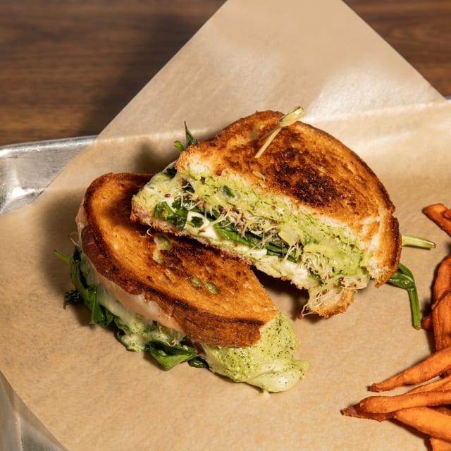 The Green Goddess Grilled Cheese.