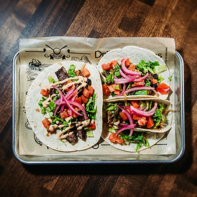 Steak Tacos.